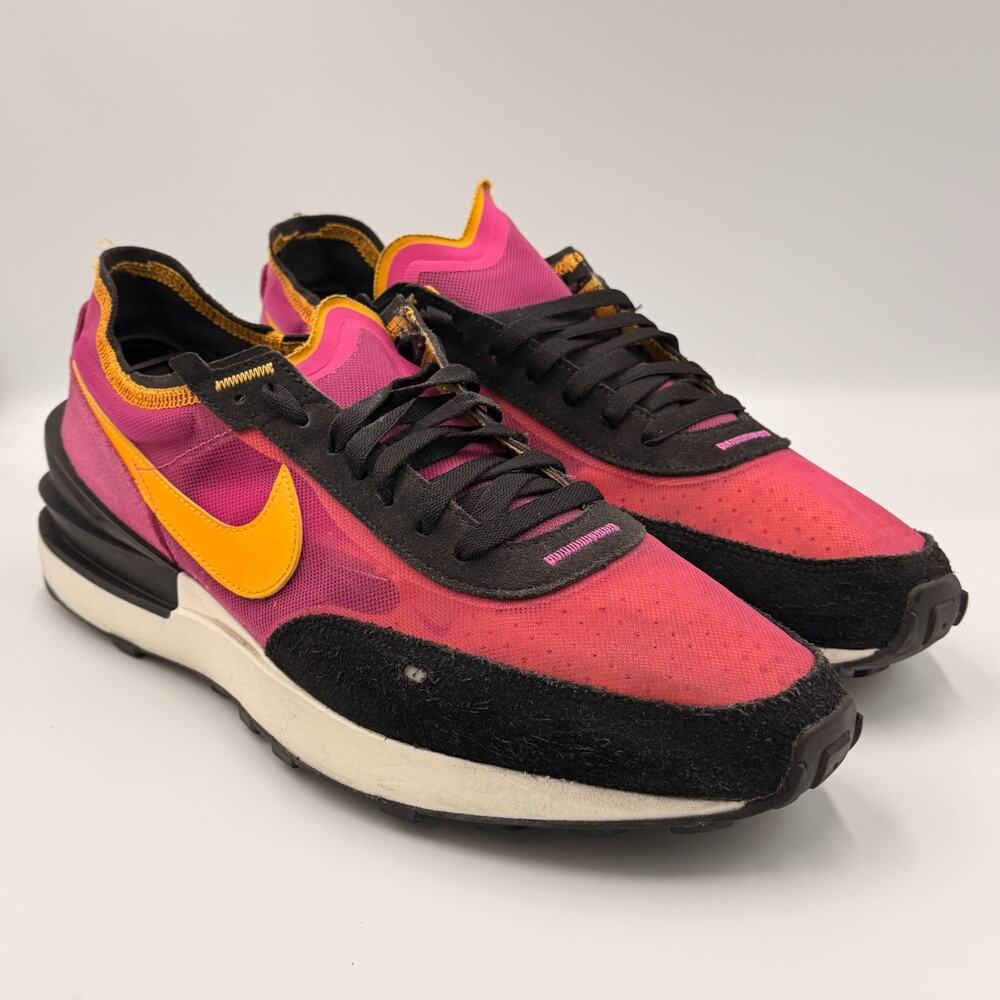 Nike Waffle One Active Fuchsia Sneakers DA7995-600 Mens Size US 12